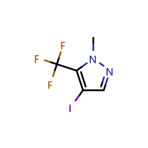 4-iodo-1-methyl-5-(trifluoromethyl)-1H-pyrazole