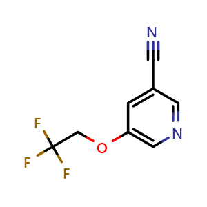 5-(2,2,2-trifluoroethoxy)nicotinonitrile