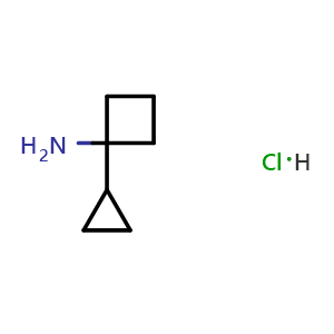 1-cyclopropylcyclobutan-1-amine hydrochloride