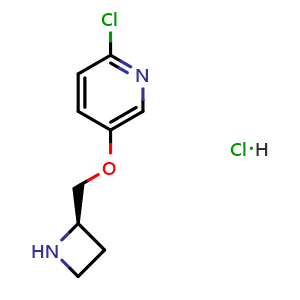 (R)-5-(azetidin-2-ylmethoxy)-2-chloropyridine hydrochloride