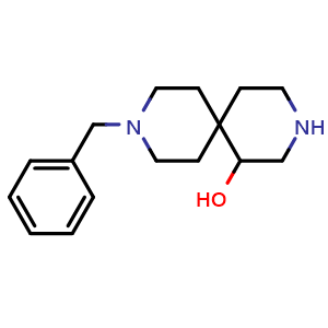 9-benzyl-3,9-diazaspiro[5.5]undecan-1-ol