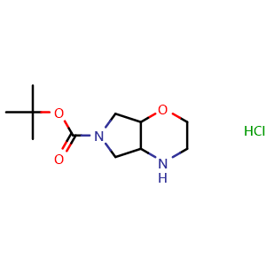 tert-butyl hexahydropyrrolo[3,4-b][1,4]oxazine-6(2H)-carboxylate hydrochloride