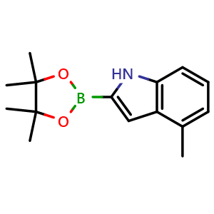 4-methyl-2-(4,4,5,5-tetramethyl-1,3,2-dioxaborolan-2-yl)-1H-indole