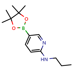 N-propyl-5-(4,4,5,5-tetramethyl-1,3,2-dioxaborolan-2-yl)pyridin-2-amine