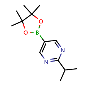 2-isopropyl-5-(4,4,5,5-tetramethyl-1,3,2-dioxaborolan-2-yl)pyrimidine