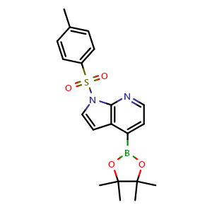 4-(4,4,5,5-tetramethyl-1,3,2-dioxaborolan-2-yl)-1-tosyl-1H-pyrrolo[2,3-b]pyridine