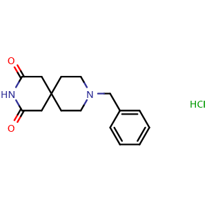 9-benzyl-3,9-diazaspiro[5.5]undecane-2,4-dione hydrochloride