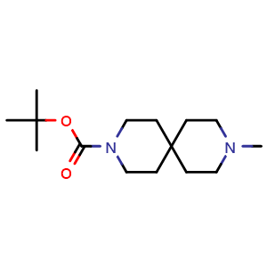 tert-butyl 9-methyl-3,9-diazaspiro[5.5]undecane-3-carboxylate
