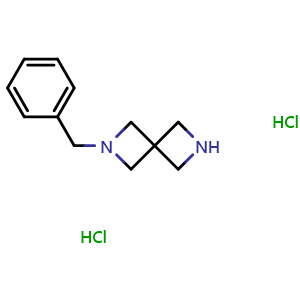 2-benzyl-2,6-diazaspiro[3.3]heptane dihydrochloride