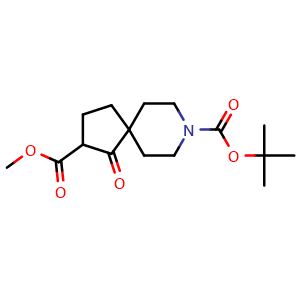 8-(tert-butyl)-2-methyl-1-oxo-8l4-azaspiro[4.5]decane-2,8-dicarboxylate