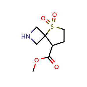 methyl 5-thia-2-azaspiro[3.4]octane-8-carboxylate 5,5-dioxide
