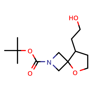tert-butyl 8-(2-hydroxyethyl)-5-oxa-2-azaspiro[3.4]octane-2-carboxylate