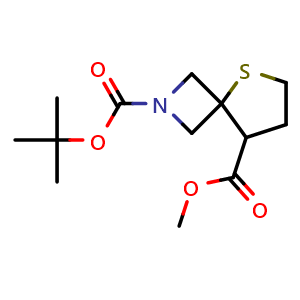 2-(tert-butyl) 8-methyl 5-thia-2-azaspiro[3.4]octane-2,8-dicarboxylate