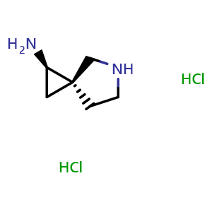 (1R,3R)-5-azaspiro[2.4]heptan-1-amine dihydrochloride