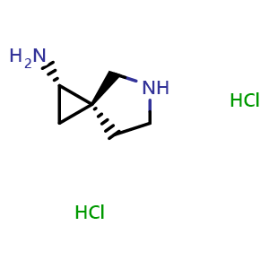 (1S,3R)-5-azaspiro[2.4]heptan-1-amine dihydrochloride