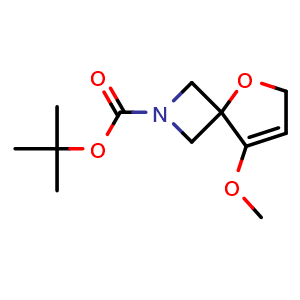 tert-butyl 8-methoxy-5-oxa-2-azaspiro[3.4]oct-7-ene-2-carboxylate
