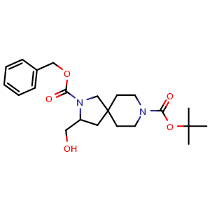 2-benzyl 8-(tert-butyl) 3-(hydroxymethyl)-2,8-diazaspiro[4.5]decane-2,8-dicarboxylate