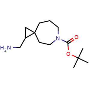 tert-butyl 1-(aminomethyl)-6-azaspiro[2.6]nonane-6-carboxylate