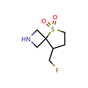8-(fluoromethyl)-5-thia-2-azaspiro[3.4]octane 5,5-dioxide