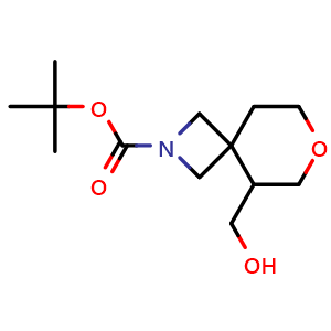 tert-butyl 5-(hydroxymethyl)-7-oxa-2-azaspiro[3.5]nonane-2-carboxylate