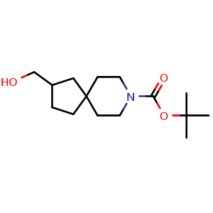 tert-butyl 2-(hydroxymethyl)-8-azaspiro[4.5]decane-8-carboxylate