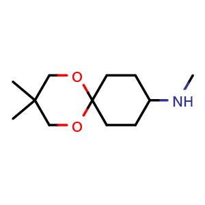 N,3,3-trimethyl-1,5-dioxaspiro[5.5]undecan-9-amine