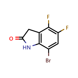 7-bromo-4,5-difluoroindolin-2-one