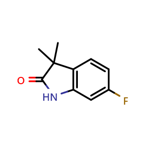 6-fluoro-3,3-dimethylindolin-2-one