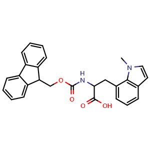 2-((((9H-fluoren-9-yl)methoxy)carbonyl)amino)-3-(1-methyl-1H-indol-7-yl)propanoic acid
