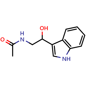 N-(2-hydroxy-2-(1H-indol-3-yl)ethyl)acetamide