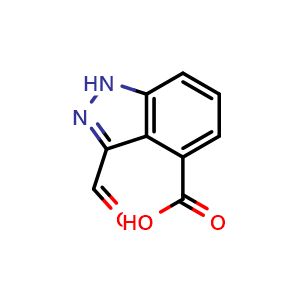 3-formyl-1H-indazole-4-carboxylic acid