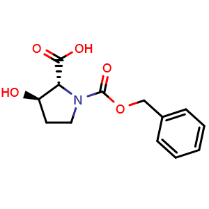 (2R,3R)-1-((benzyloxy)carbonyl)-3-hydroxypyrrolidine-2-carboxylic acid