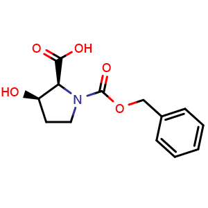 (2S,3R)-1-((benzyloxy)carbonyl)-3-hydroxypyrrolidine-2-carboxylic acid