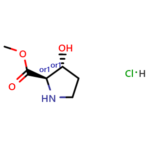rel-methyl (2R,3R)-3-hydroxypyrrolidine-2-carboxylate hydrochloride