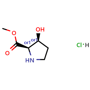 rel-methyl (2R,3S)-3-hydroxypyrrolidine-2-carboxylate hydrochloride