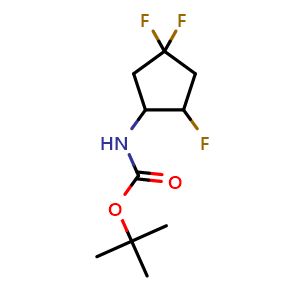 tert-butyl (2,4,4-trifluorocyclopentyl)carbamate