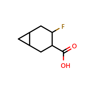 4-fluorobicyclo[4.1.0]heptane-3-carboxylic acid