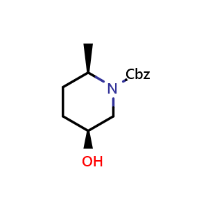 benzyl (2R,5S)-5-hydroxy-2-methylpiperidine-1-carboxylate