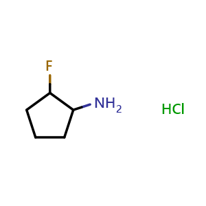 2-fluorocyclopentan-1-amine hydrochloride