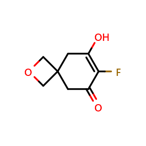 7-fluoro-8-hydroxy-2-oxaspiro[3.5]non-7-en-6-one