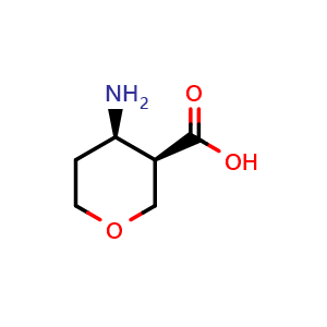(3R,4R)-4-aminotetrahydro-2H-pyran-3-carboxylic acid