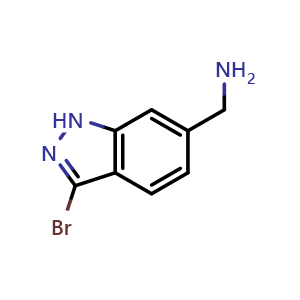 (3-bromo-1H-indazol-6-yl)methanamine