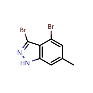 3,4-dibromo-6-methyl-1H-indazole
