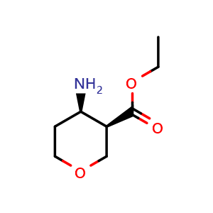 ethyl (3R,4R)-4-aminotetrahydro-2H-pyran-3-carboxylate