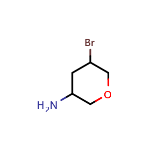 5-bromotetrahydro-2H-pyran-3-amine