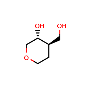 rel-(3R,4R)-4-(hydroxymethyl)tetrahydro-2H-pyran-3-ol