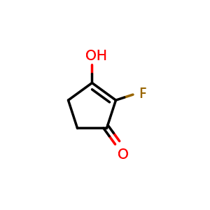 2-fluoro-3-hydroxycyclopent-2-en-1-one