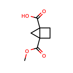 4-(methoxycarbonyl)bicyclo[2.1.0]pentane-1-carboxylic acid