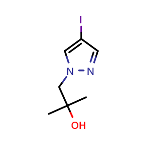 1-(4-iodo-1H-pyrazol-1-yl)-2-methylpropan-2-ol