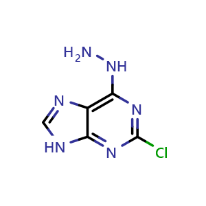2-chloro-6-hydrazineyl-9H-purine
